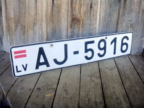 latvian car plates